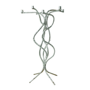 Twisted Vine Candelabra Silver