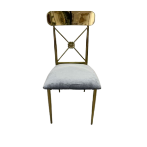 Venice Gold White Dining Chair