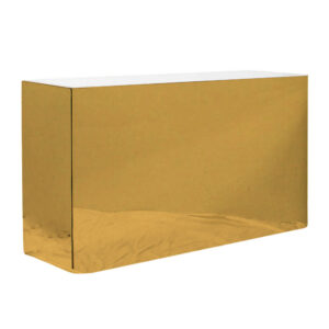 Wilshire Bar Gold Mirror