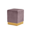 Dennis Ottoman Blush Velvet