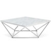 Diamond Coffee Table Silver