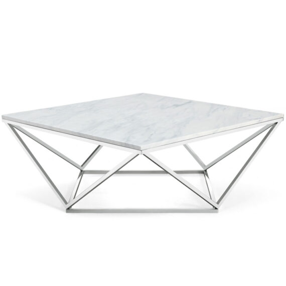 Diamond Coffee Table Silver