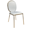 Ferbie Chair Gold & White