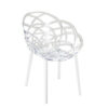 Flora Dining Chair Clear