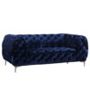 Harbor Loveseat Navy Velvet