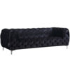 Harbor Sofa Black Velvet