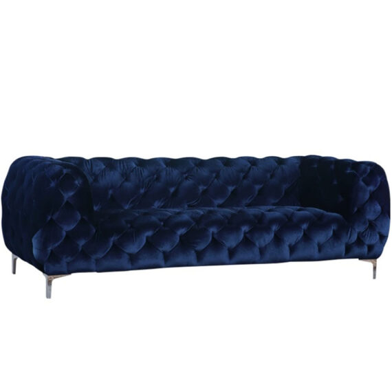 Harbor Sofa Navy Velvet