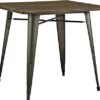 Industrial Table Square