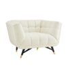 Lexington Armchair Ivory Velvet