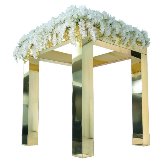 Mirror Chuppah Gold