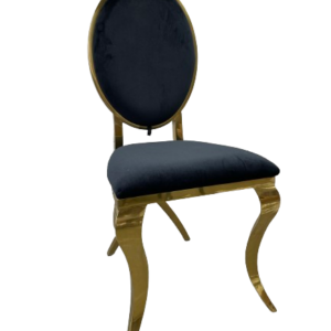 Oakland Dining Chair Gold-Black