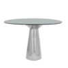 Palms Entry Table Silver