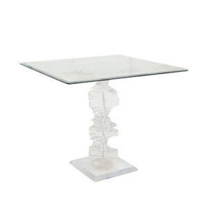 Raina Glass Cocktail Table Square