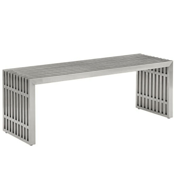 Reese Bench Silver