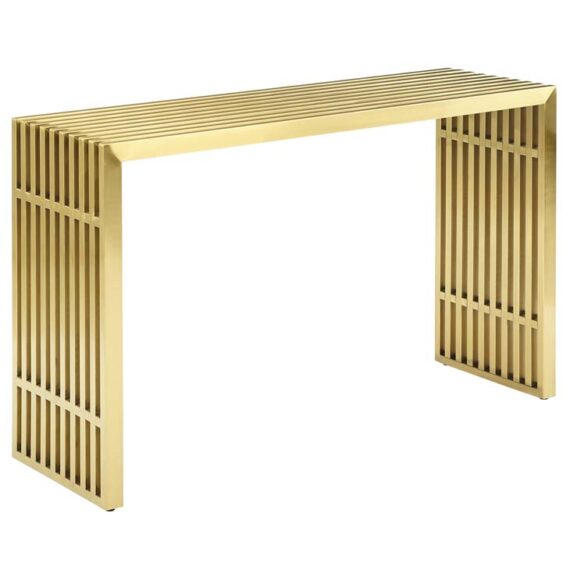 Reese Console Table Gold