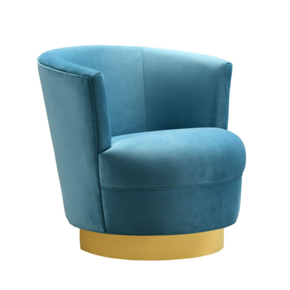 Regent Swivel Chair Blue