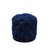 Ronan Ottoman Navy Velvet