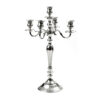 Sleek Silver Candelabra