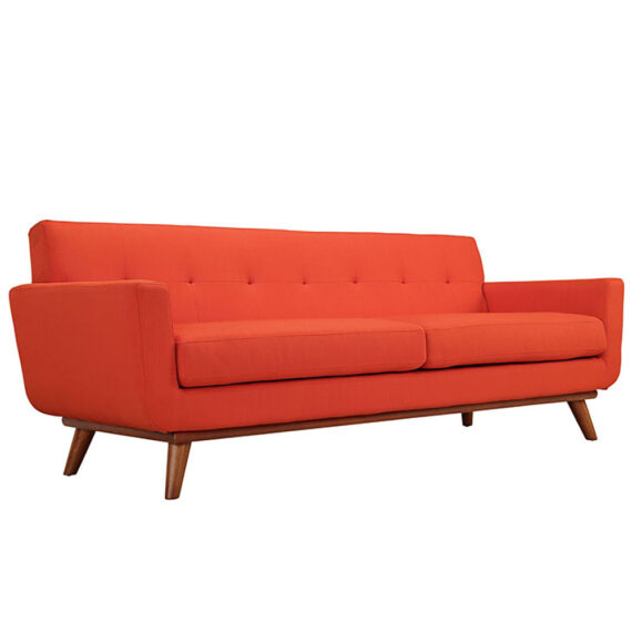 Bleeker Sofa Atomic Red