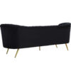 Arbow Sofa Black Velvet