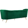 Arbow Sofa Green Velvet