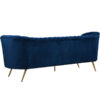 Arbow Sofa Navy Velvet