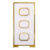 Madison Panel Gold White Acrylic