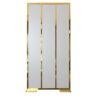 Rodeo Panel Gold White