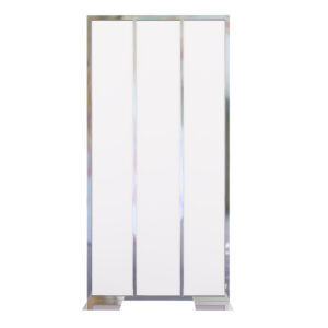 Rodeo Panel Silver White Acrylic