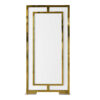 Brickell Panel Gold White