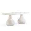 Afyon Marble Table Oval
