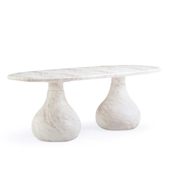 Afyon Marble Table Oval