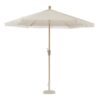 Beige Fringe Umbrella 9"