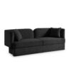 Wing Boucle Sofa Black