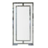Brickell Panel Silver White