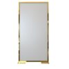 Plain Panel Gold White