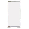 Plain Panel Silver White