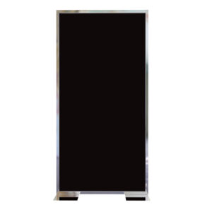 Plain Panel Silver Black