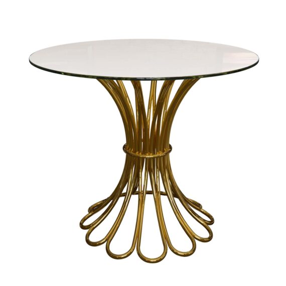 Loop Gold Cocktail Table Mirror Top