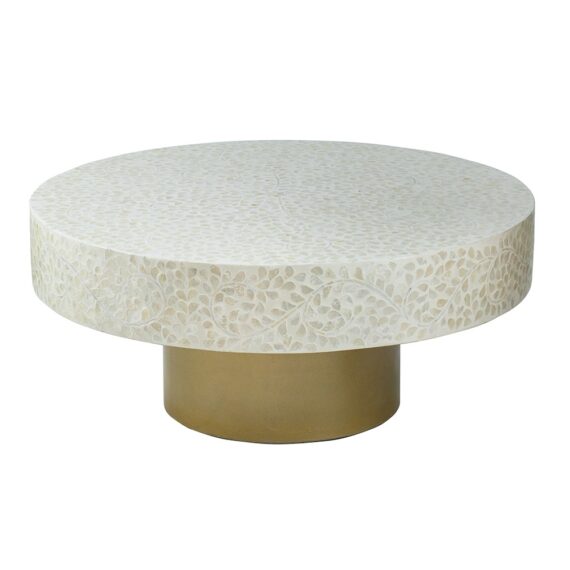 Mother Of Pearl Coffee Table