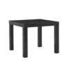 Parson Side Table Black