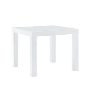 Parson Side Table White