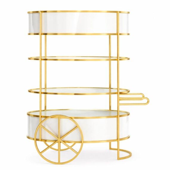 Gold Display Cart
