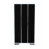 Rodeo Panel Silver Upholstered Black