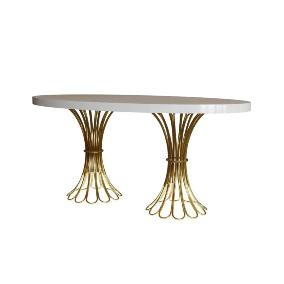 Loop High Display Table Oval