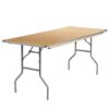 Folding Table Banquet 6X30