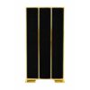 Rodeo Panel Gold Upholstered Black