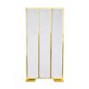 Rodeo Panel Gold Upholstered Cream