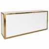 Gold White Bar 8'