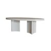 Tate Dining Table Oval White